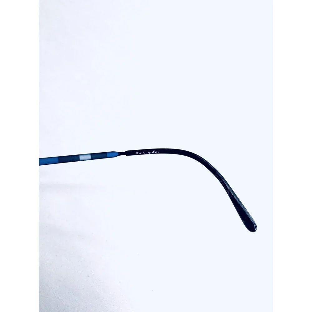 Kate Spade NY Black Metal Retro Cat Eye Eyeglasses Italy 50 15 135